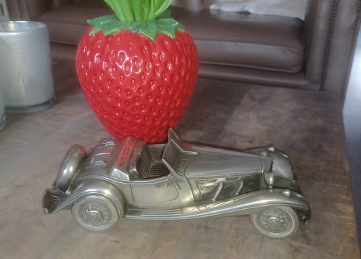 Modellino da scrivania Mercedes Benz 540K in latta e peltro, anno 1939.