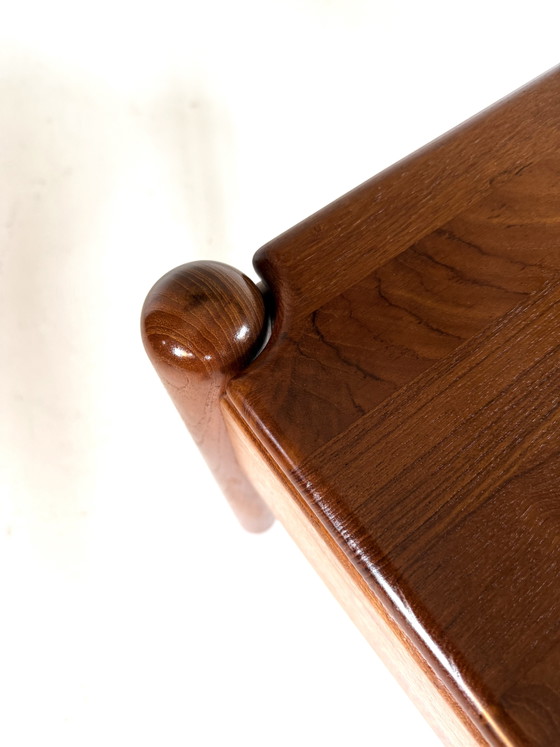 Image 1 of 2x vintage Danish teak coffee table, 1970s