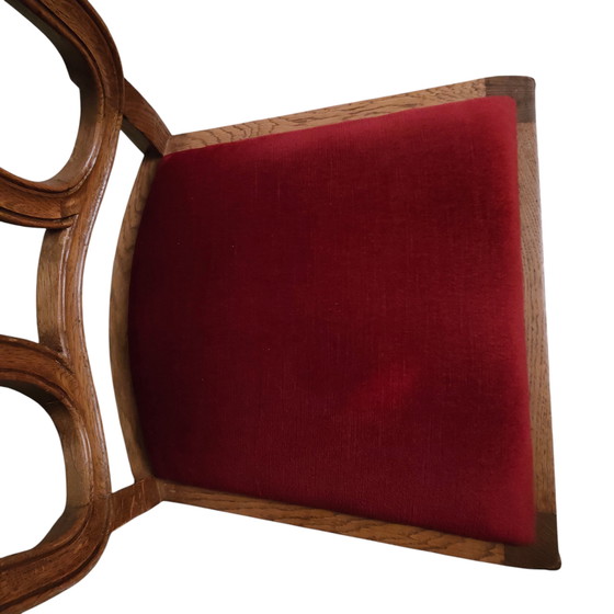 Image 1 of Holzstuhl – Stil Louis XVI – 1960er/70er Jahre