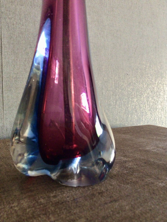 Image 1 of Vintage Table Lamp Of Crystal Glass