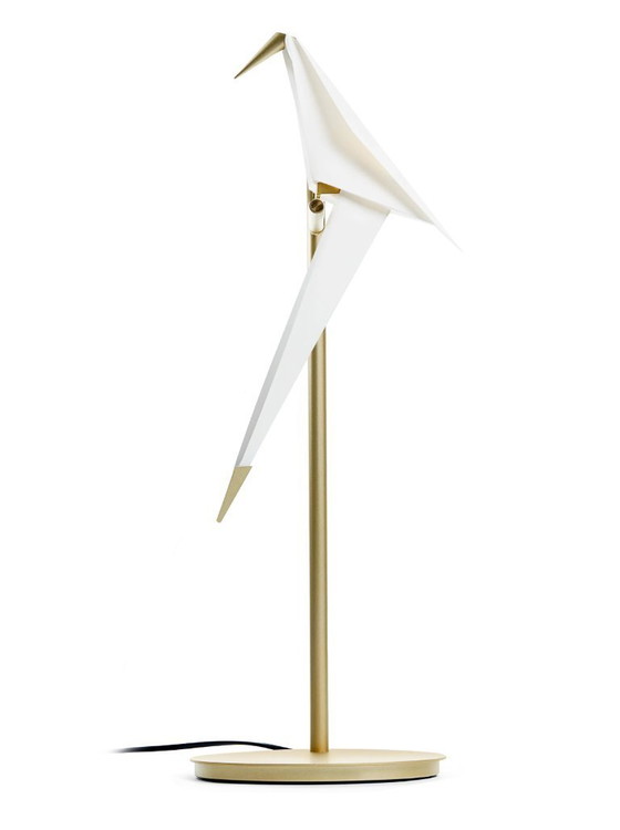 Moooi Perch Table Lamps x 2 – Paper, Plastic (photo 5 of 8)