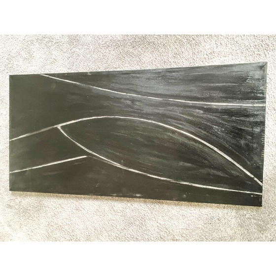 Image 1 of Vintage oil on canvas by Marco Gradi, Italy 1980