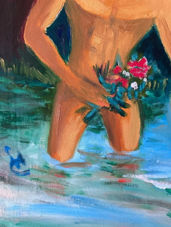 Image 1 of Andre Castinel painting on canvas