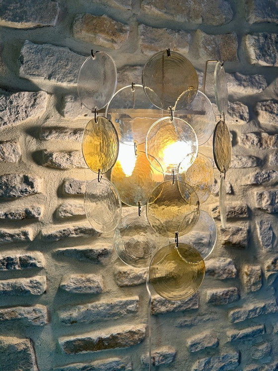 Image 1 of GINO VISTOSI VINTAGE WALL LAMP