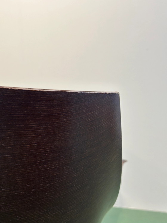 Set of Four Swivel Armchairs by Ostwald & Nolting, Italy, Leather, Black, Modern (photo 8 of 8)
