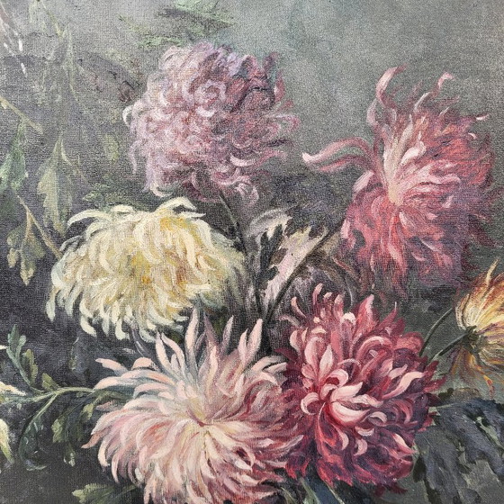 Image 1 of “Herfstbloemen” Marthe Danard Puig, 20e eeuw – Frankrijk
