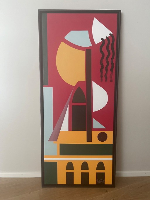 Original painting "La Feminidad" by Joss Toledo