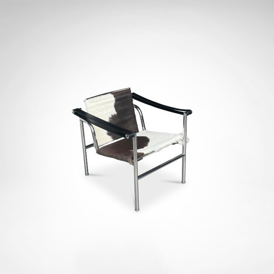 Poltrona LC1 in pelle di cavallino di Le Corbusier et al. per Cassina, anni '80. – Poltrone, Leather, Metal (photo 9 of 10)