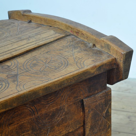 Image 1 of Antique Shepherd’s Chest, 1850’s