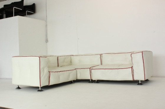 Image 1 of Bretz Don Corleone leather corner sofa designer couch