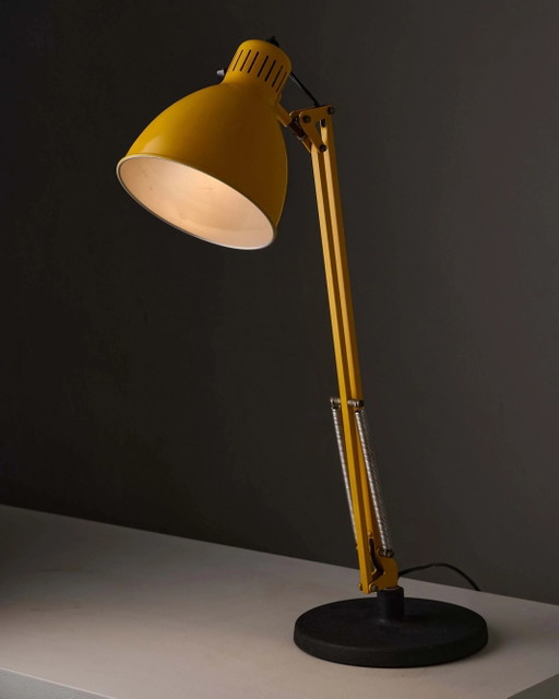 Gele 'Arma' bureaulamp van Metalarte
