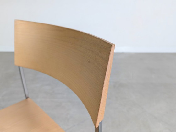 Image 1 of Original Lapalma chair Enzo Berti beech CUBA Italy Design chair