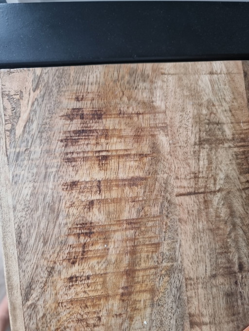 Industriële side table