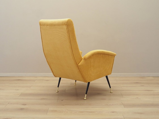 Image 1 of Poltrona gialla, design italiano, anni '70, produzione: Italia