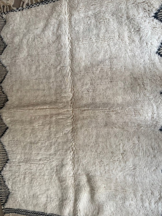 Image 1 of Alfombra marroquí de lana natural, 250 cm x 150 cm