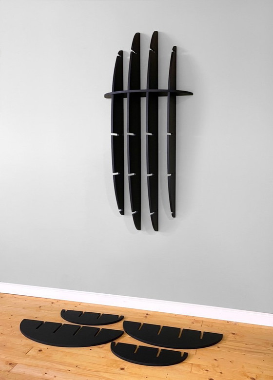 Image 1 of Étagère murale Jive en MDF anthracite, par Ellips Design