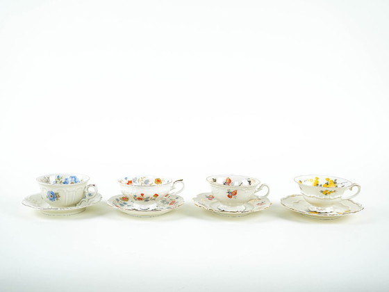 Image 1 of Porzellantassen-Set, deutsches Design, 20. Jahrhundert, hergestellt in Deutschland