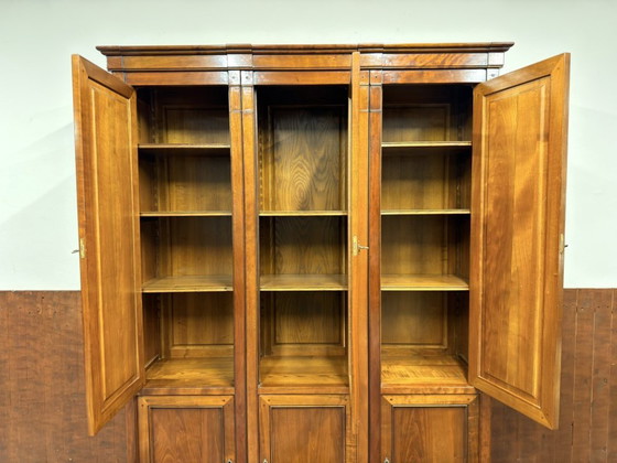 Classic Italian Assi D'Asolo Bookcase – Glass, Wood (photo 14 of 15)