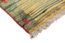 Alfombra persa original Gabbeh Ghashghai alfombra oriental 154 cm x 111 cm natural antiguo