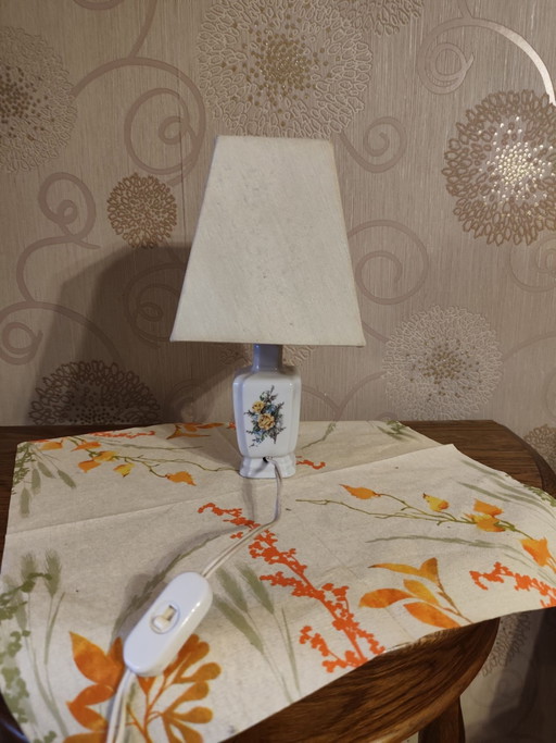 Vintage Ceramic Bedside/Table Lamp