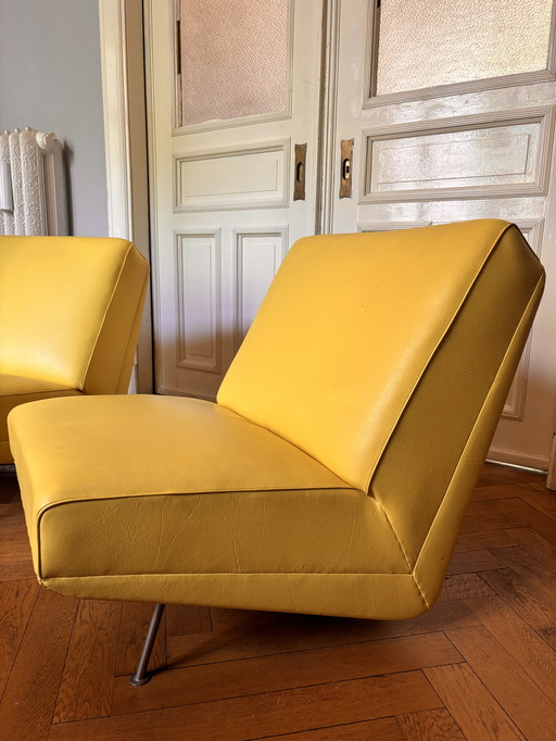 1950s Theo Ruth sectional armchair