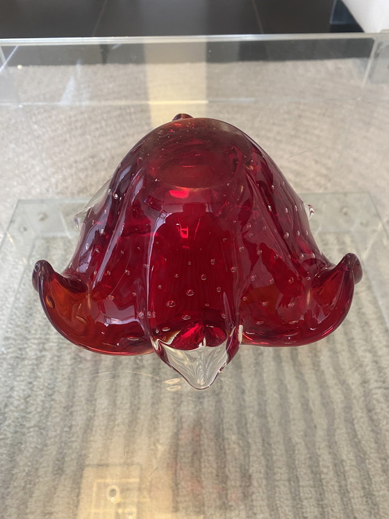 Image 1 of Vintage Murano asbak/snuisterijenbakje van Sommerso