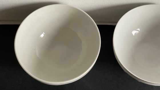 Image 1 of Vintage Pink and Gold Ceramic Bowls