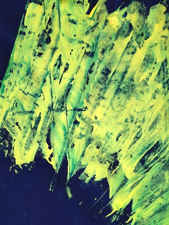 Image 1 of Jürgen Angeler - Levendig neongeel