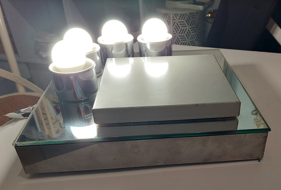 Image 1 of Italienische Wand- oder Deckenleuchte im Space-Age-Stil von Veca. Mid-Century-Design.