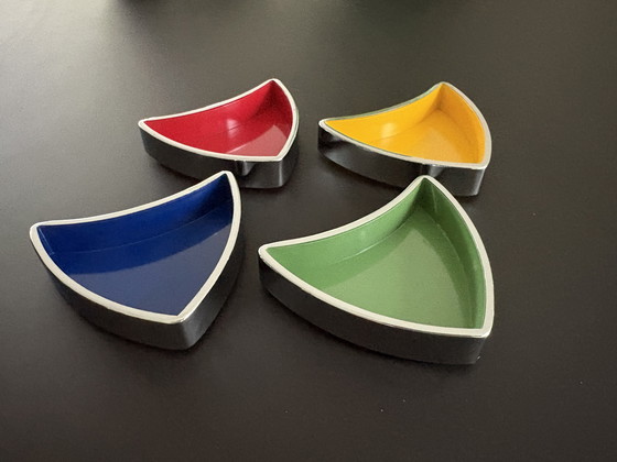Image 1 of Set di snack giapponesi colorati vintage anni '60