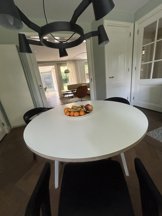 Image 1 of HAY Loop table 120 cm white