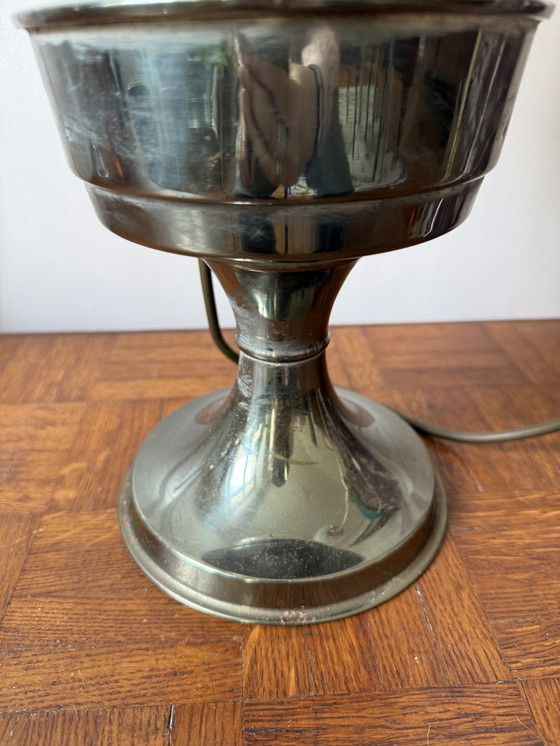 Image 1 of Lámpara de aceite eléctrica Art Nouveau fabricada en Inglaterra, modelo Alladin 23