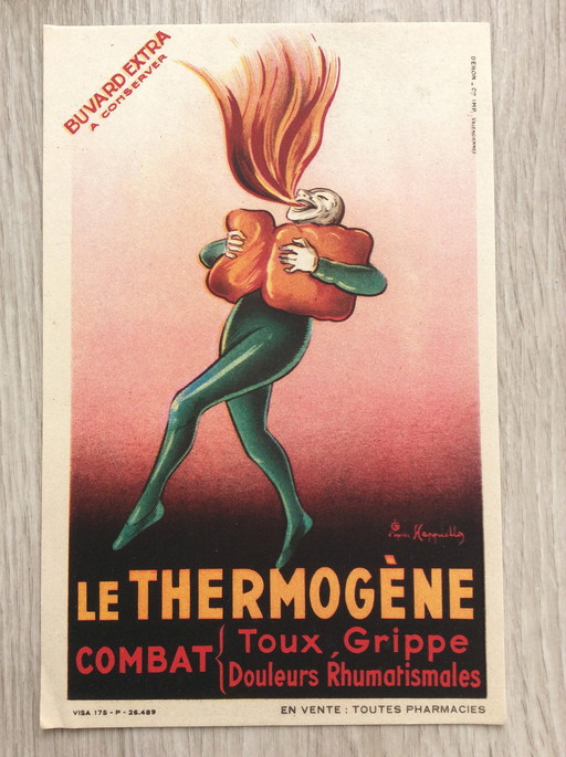 Leonetto Cappiello Art Deco Original Mini Poster Poster Le Thermogène