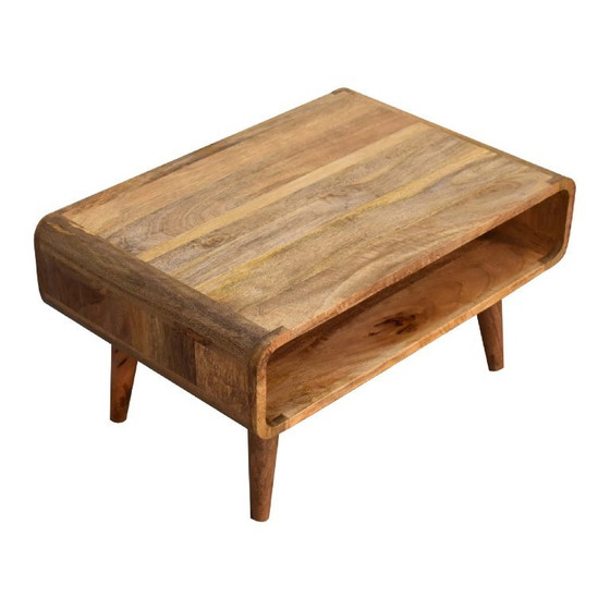 Mueble de TV abierto en madera maciza de mango con aspecto de roble. – Artisan, Muebles TV, Wood (photo 8 of 10)