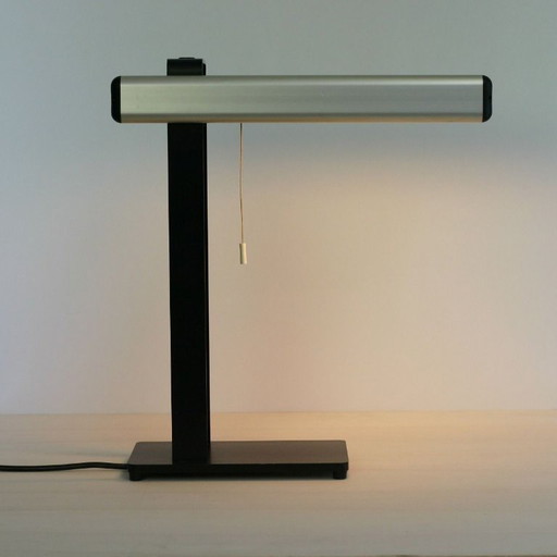 Industrielle Tisch-/Schreibtischlampe, schwedisches Design. Jan Åke Hallen.