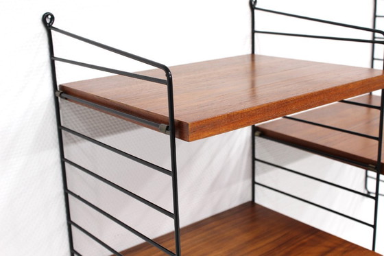 Image 1 of Come nuovo! Scaffale vintage in teak Nisse Strinning, metà secolo, anni '60-'70, n. 8