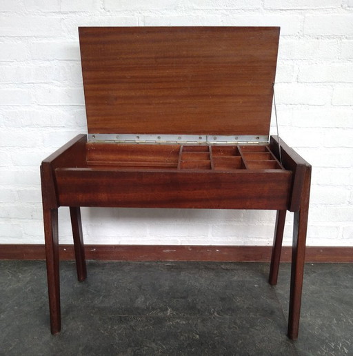 design nähkasten/beistelltisch skandinavisch teak