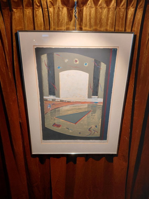 Serigrafia di Eric Toebosch "GATE"