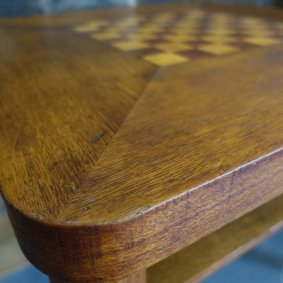 Image 1 of Old Chess Table Side table Coffee table Coffee table Coffee table