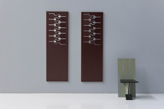 Image 1 of Appendiabiti con specchio 'Scorpion' di Anonima Design per Bonetto, Italia, anni '70