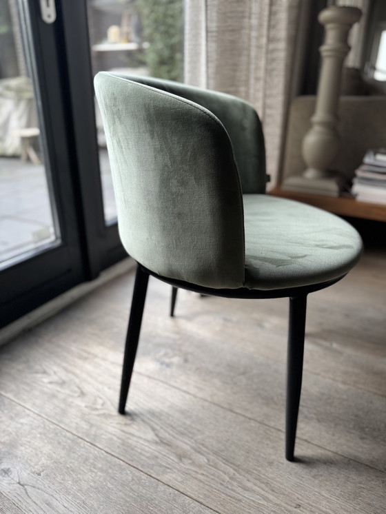 Image 1 of Eichholtz Filmore set van 6 eetkamerstoelen