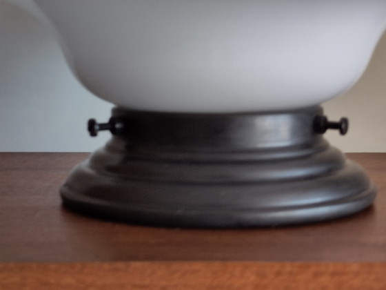 Art Deco Giso Lamp Eikel – Gispen, Plafondlampen, Metal, Glass (photo 4 of 12)
