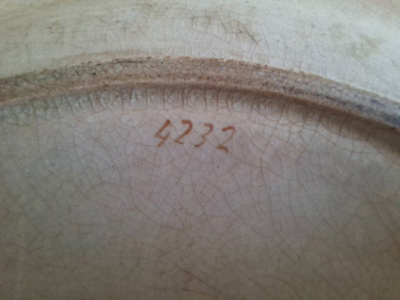 Image 1 of John Ridgway (J-R) – Plato de loza fina inglesa – Staffordshire, ca. 1830-1840 – Marca "Cosmopolite - Plato - Fine earthenware
