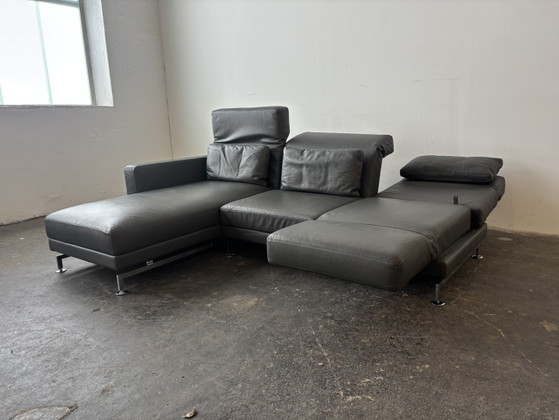 Brühl Moule Designersofa Couch Schlafsofa – Sofagarnitur, Leather (photo 6 of 14)