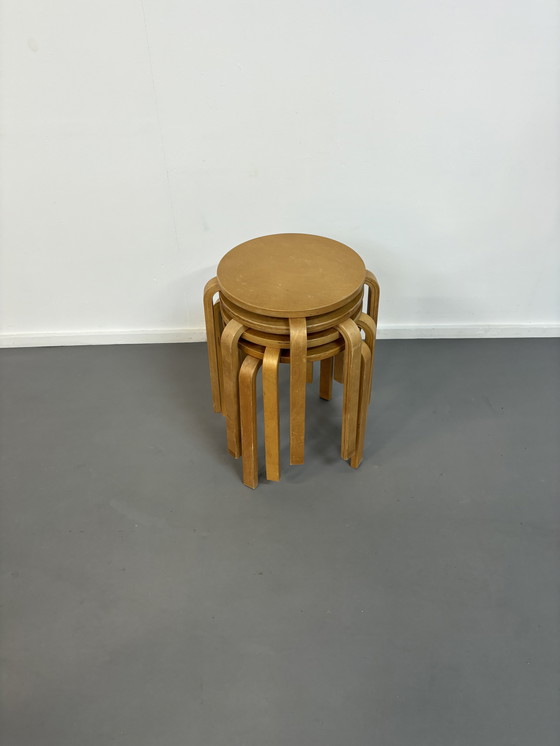 Image 1 of Juego de 4 furgonetas IKEA Plywood Frosta Krukken