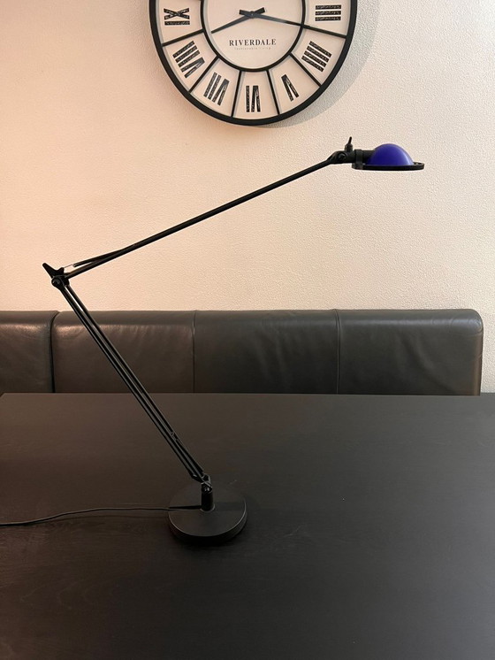 Image 1 of Luceplan Berenice D12 – Design door Rizzatto & Meda – verstelbare blauwe kap