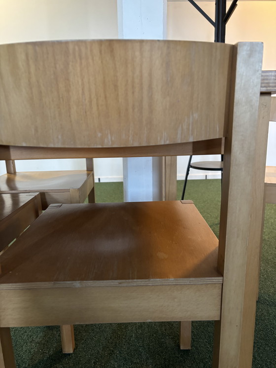 Image 1 of Richard Hutten -Signo de No Diseño- Tafel & 4 stoelen