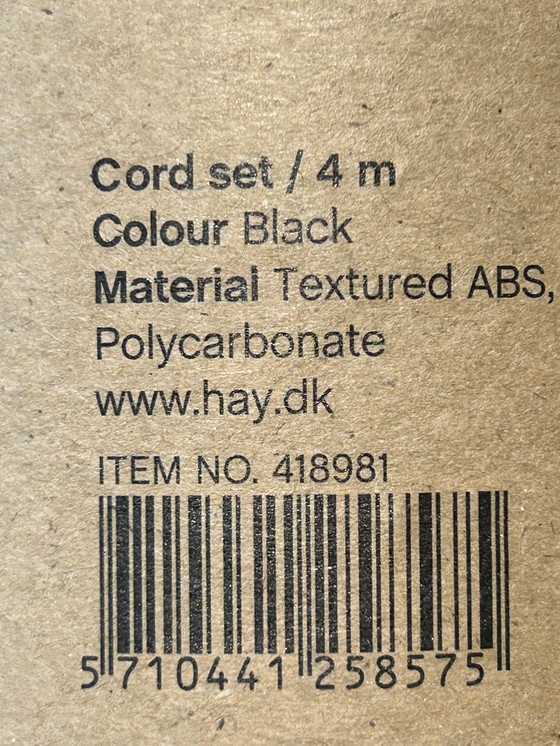 Image 1 of Hay Rice Paper Shades 50cm + Pendant Cord Sets