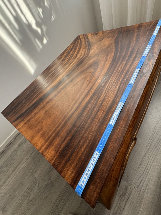 Image 1 of Couchtisch aus Holz im Opium-Stil / Beistelltisch / Couchtisch