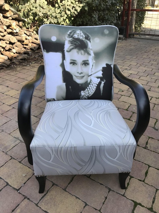 Poltrona Vintage Art Déco Audrey Hepburn, anni '20 – Poltrone, Art Deco (photo 3 of 7)